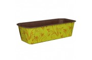 Ecopack Bakvorm 19,9*7,3*6,2 cm GEEL