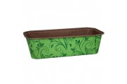 Ecopack Bakvorm 19,9*7,3*6,2 cm GROEN 