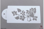 PAISLEY Viooltjes stencil
