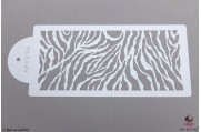 PAISLEY Zebraprint stencil Medium