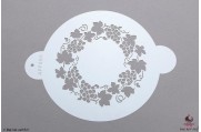 PAISLEY Druivencirkel stencil