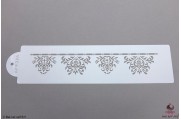 PAISLEY Damast kant rand stencil