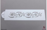 PAISLEY Bloemenkrul stencil