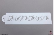 PAISLEY Eikenblad stencil Small