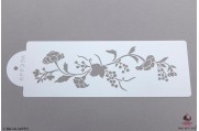 PAISLEY Rozen en bessen stencil