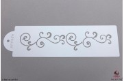 PAISLEY Krullen stencil Small