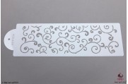 PAISLEY Krullen stencil Large