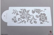 PAISLEY Elegante rozen stencil