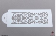 PAISLEY Victoriaanse krul stencil