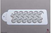 PAISLEY Sierrand met kant stencil