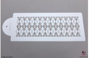 PAISLEY Argylemotief stencil