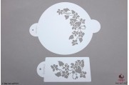 PAISLEY Viooltjes cirkel stencils set/2