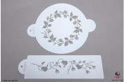 PAISLEY Rozenring stencils set/2